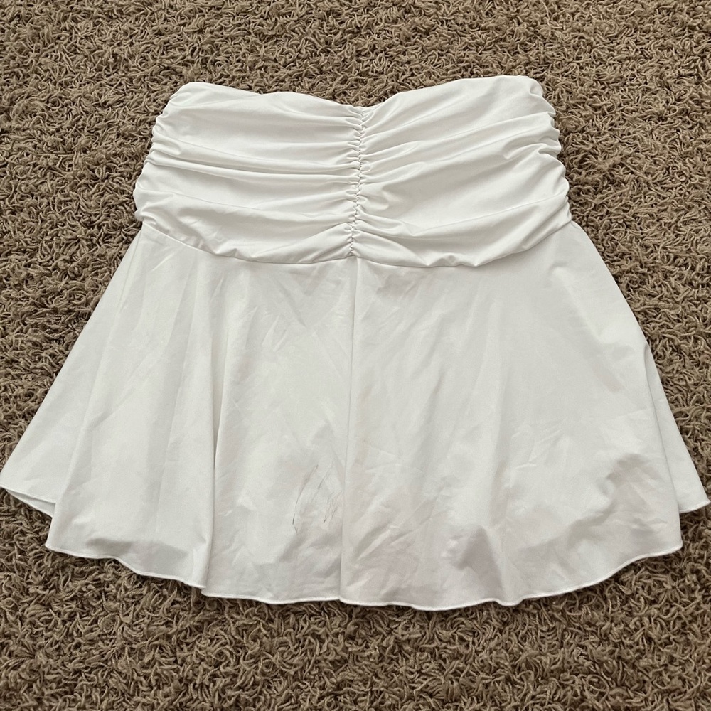 White Mini Skirt